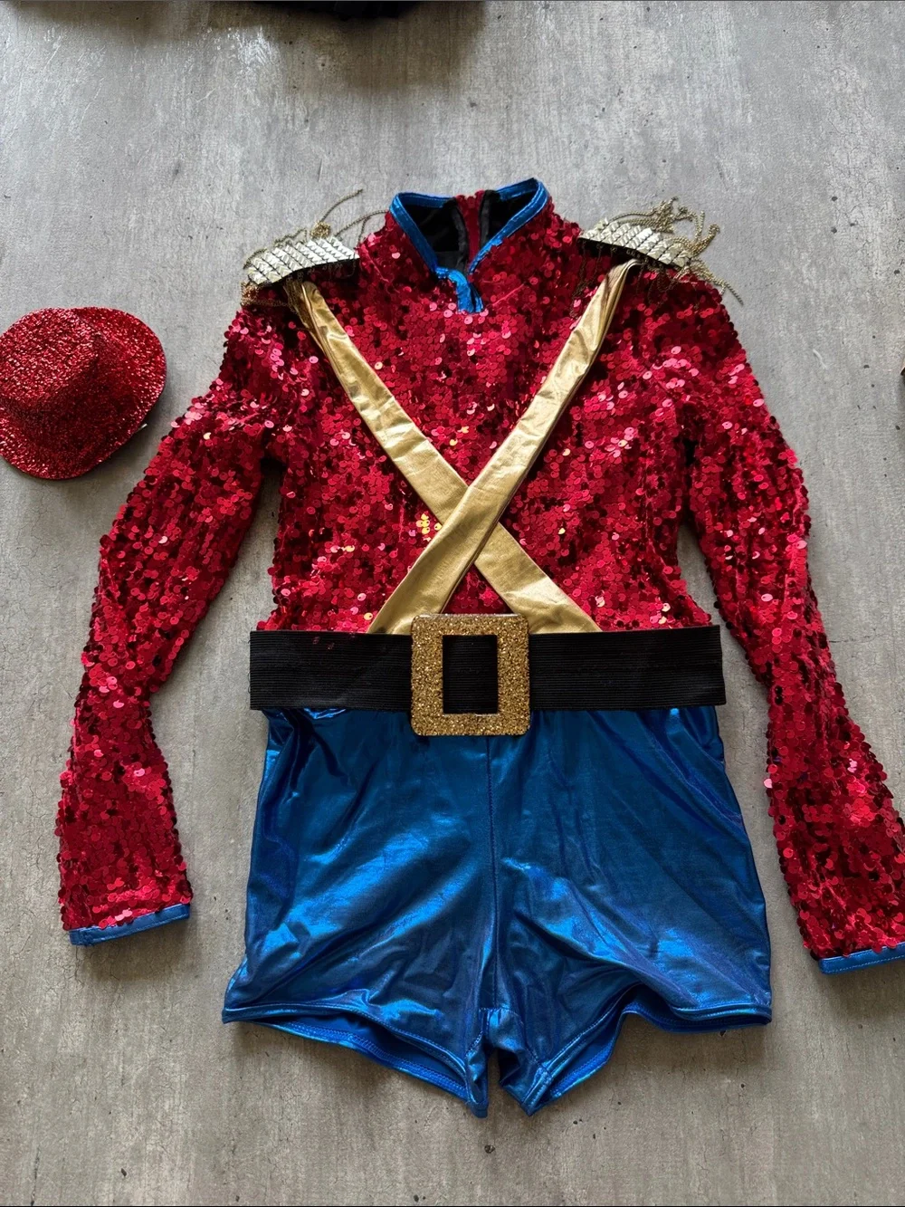 Weissman Dance Costume Toy Soldier with hat MC
